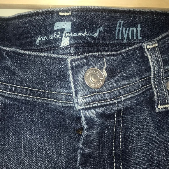 |7 for all Mankind| Blue Flynt Jeans - Size 31 - Picture 7 of 8